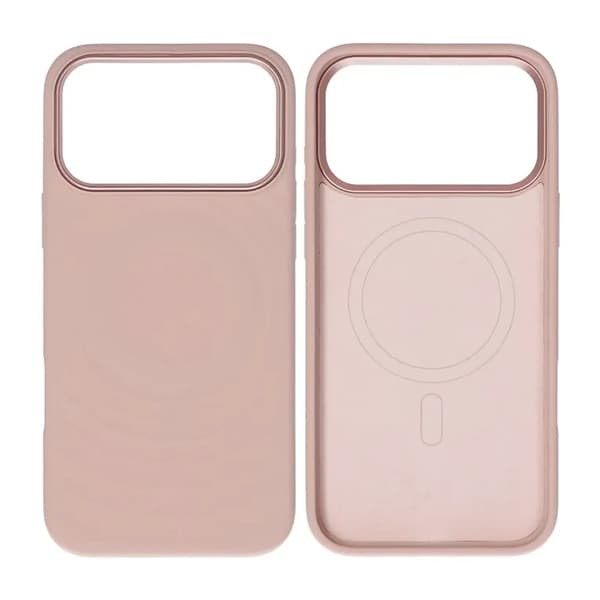 Metal Eagle Eye Liquid Magnetic Silicone Case iPhone 17 Pro Max White