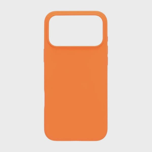 Rvelon Silicone Case MagSafe for iPhone 17 Pro - Orange
