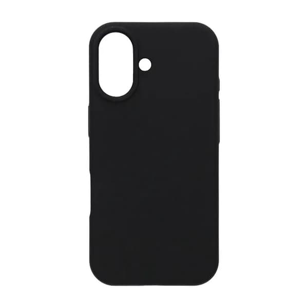 Mobile Case Soft Silicone for iPhone 17 - Black