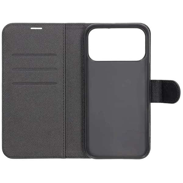 Wallet Case with Stand for iPhone 17 Pro - Black