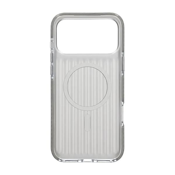 Mobilskal Korrugerad Magsafe för iPhone 17 Pro Max - Silver