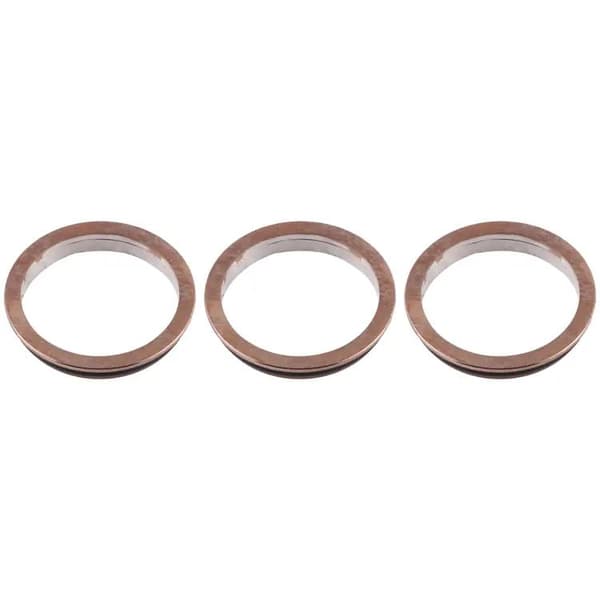 iPhone 12 Pro Max Kameraring (3-pack) - Guld