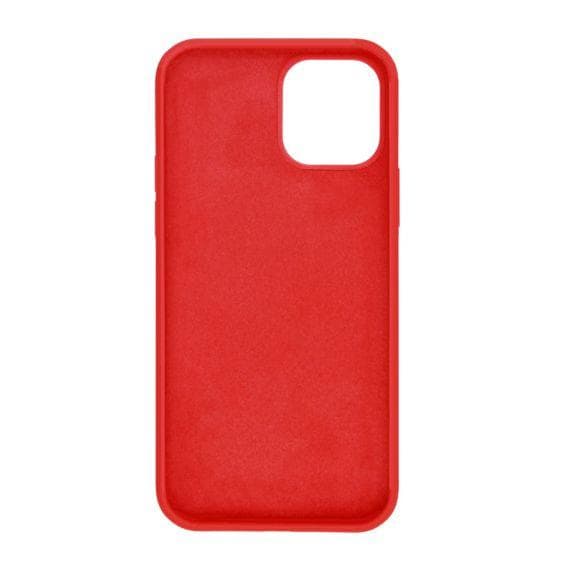 iPhone 12/12 Pro Soft Silicone Case Red