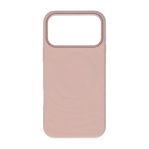 Mobilskal Silikon med Magsafe för iPhone 17 Pro Max - Rosa