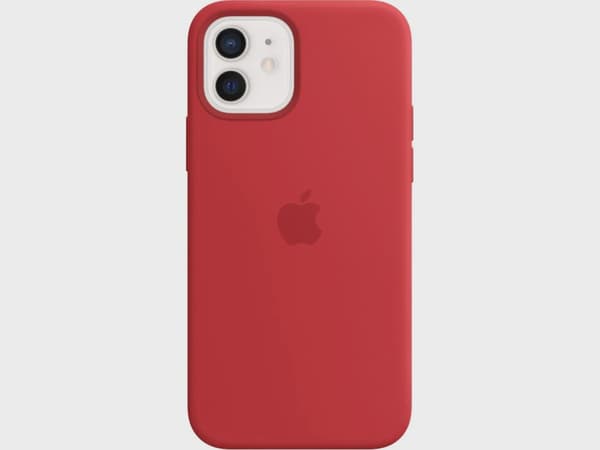 iPhone 12 / iPhone 12 Pro Silikonfodral från Apple- RÖD