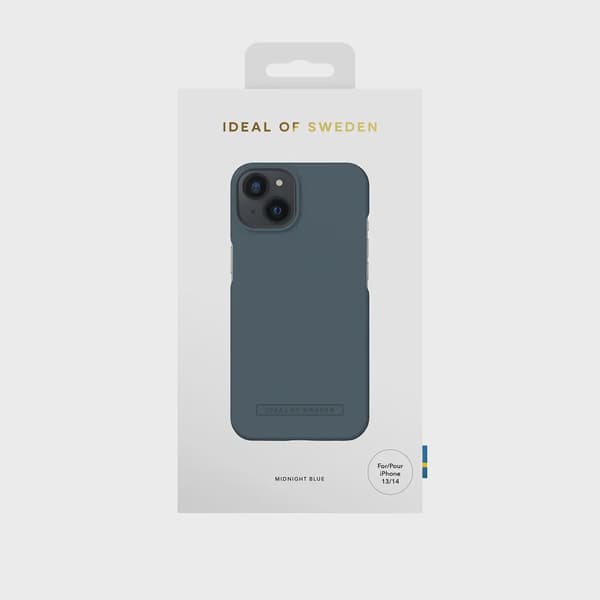 iDeal iPhone 14 Seamless Skal – Midnattsblå