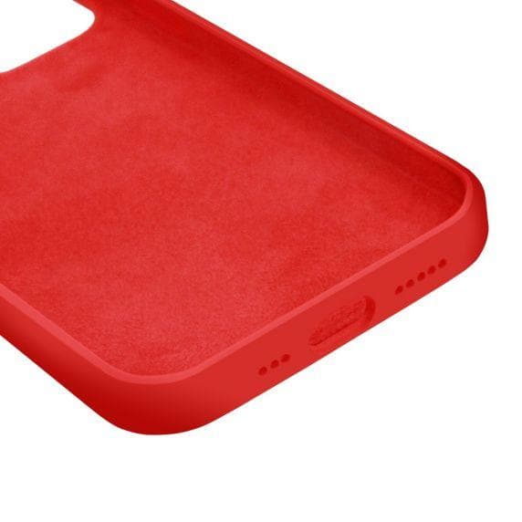 iPhone 12 Mini Soft Silicone Case Red