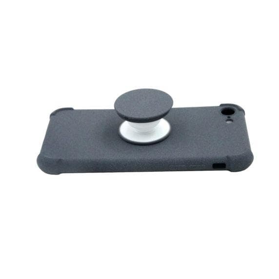 Fitted Case TPU With Kickstand For iPhone 7/8 Grey