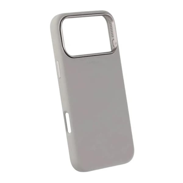 Mobilskal Silikon med Magsafe för iPhone 17 Pro Max - Ljusgrå