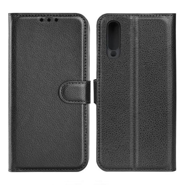 Samsung Galaxy A50s Wallet Case with Stand - Black