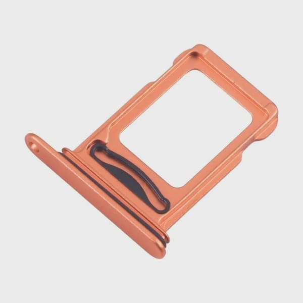 Simkortshållare Dual SIM för iPhone 17 Pro - Cosmic Orange