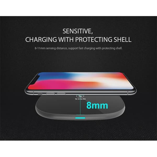 SiGN Wireless Fast Charger 15W - Black