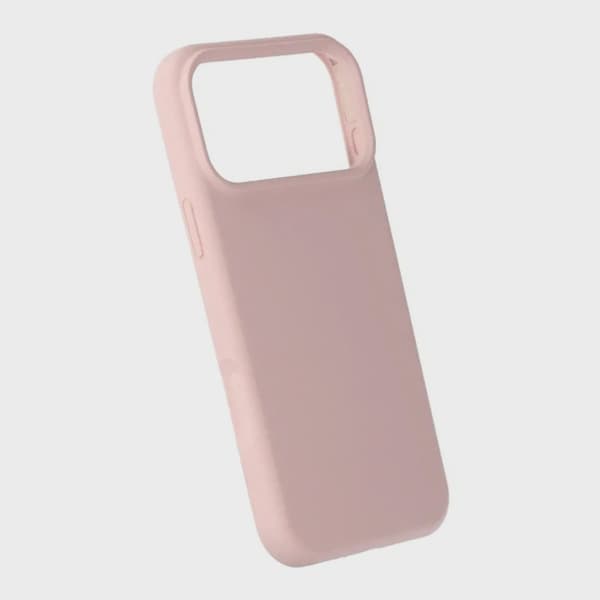Soft Silicone Case for iPhone 17 Pro Max - Sand Pink