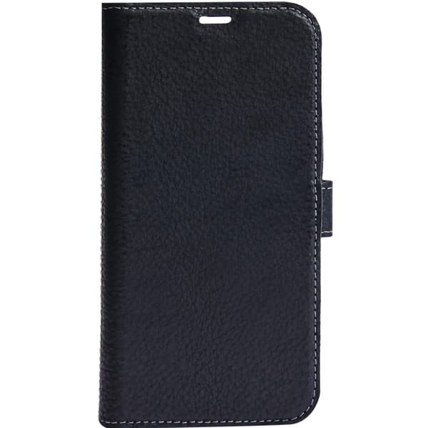 iPhone 13 Mini leather wallet, detachable, Black