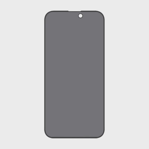 Screen Protector Privacy Tempered Glass iPhone 15 Pro Velos (eco)