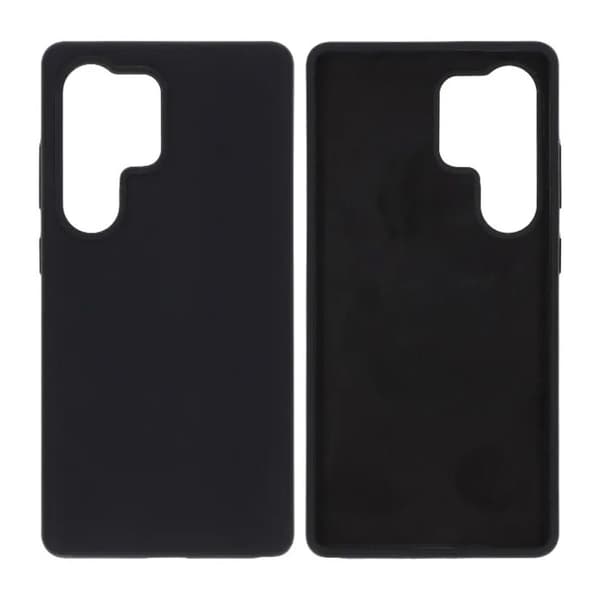 Samsung Galaxy S25 Ultra Silicone Mobile Case - Black