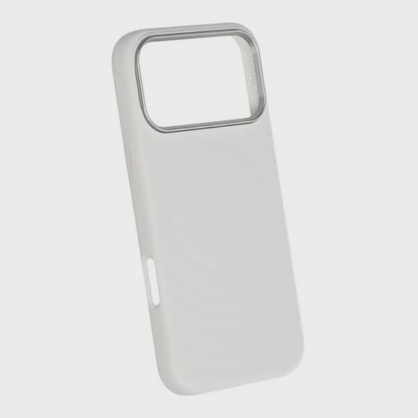 Cream Wave Silicone Case MagSafe for iPhone 17 Pro Max