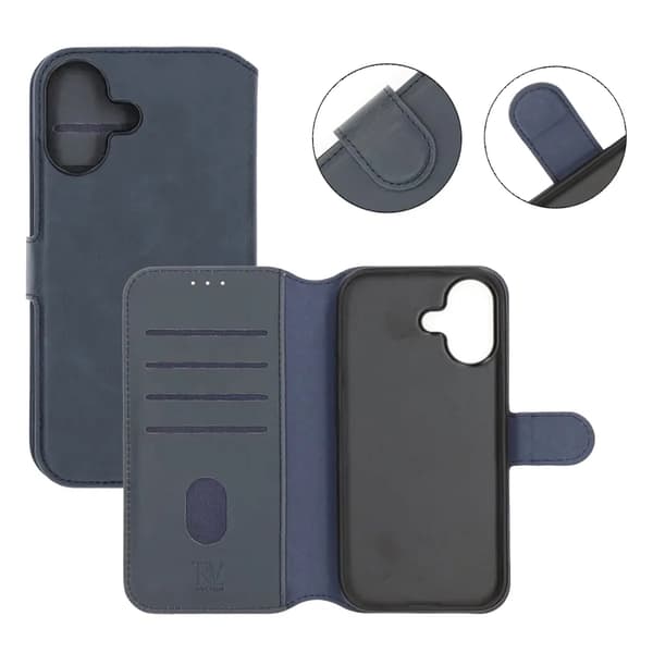 RV Magnetic Wallet Case iPhone 17 Abssy Blue