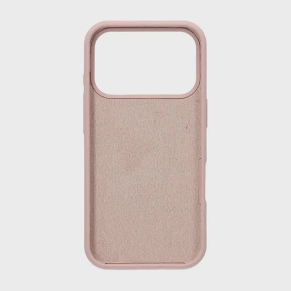 Soft Silicone Case for iPhone 17 Pro - Sand Pink