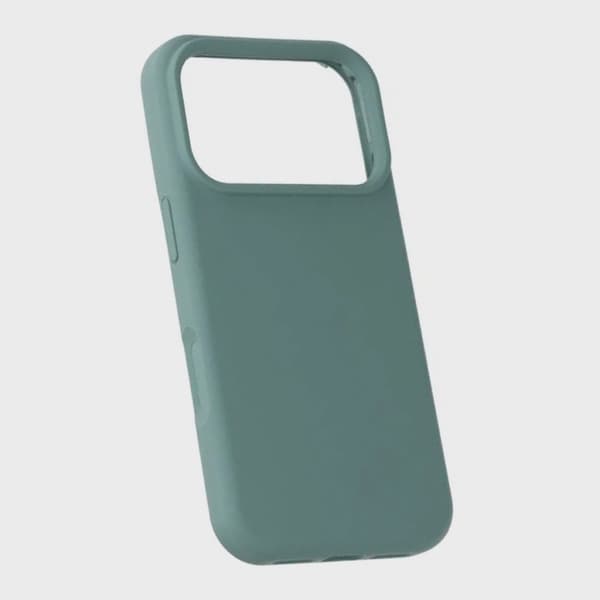 Soft Silicone Case for iPhone 17 Pro - Green