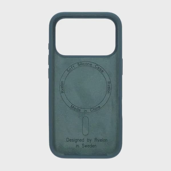 Rvelon Silicone Case MagSafe for iPhone 17 Pro Max - Green