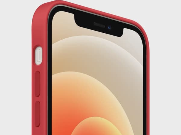 iPhone 12 / iPhone 12 Pro Silikonfodral från Apple- RÖD