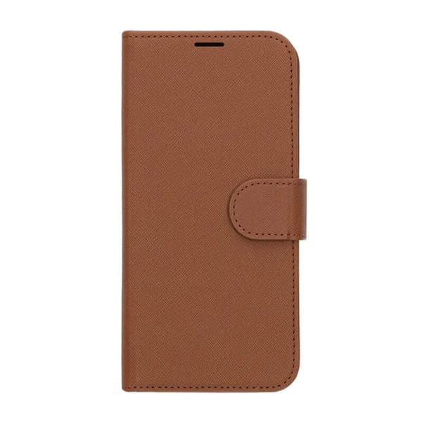 Plånboksfodral med stativ till iPhone 17 Pro Max - Brun