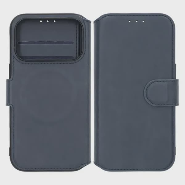Rvelon Wallet Case for iPhone 17 Pro Max - Blue