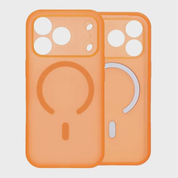 Precise Hole Shield MagSafe-skal iPhone 17 Pro Max - Orange
