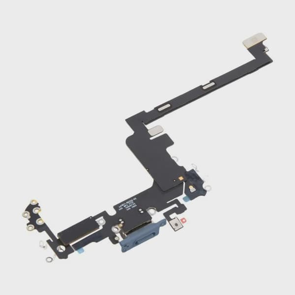 Laddkontakt med Flexkabel för iPhone 17 Pro - Blå