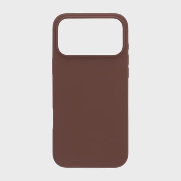Rvelon Silicone Case MagSafe for iPhone 17 Pro - Brown