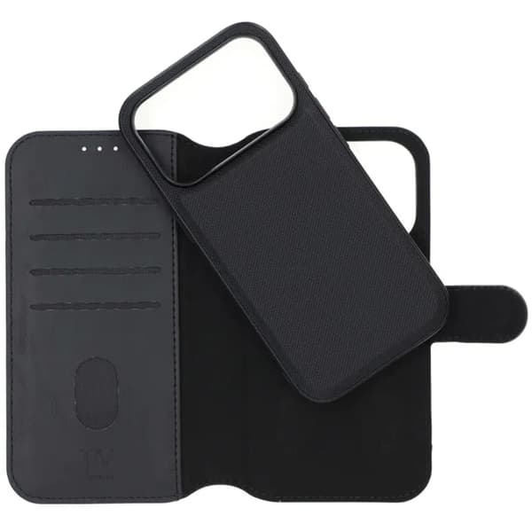 RV Magnetic Wallet Case iPhone 17 Pro Black