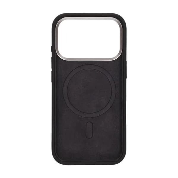 Silicone Mobile Case with Magsafe for iPhone 17 Pro - Black