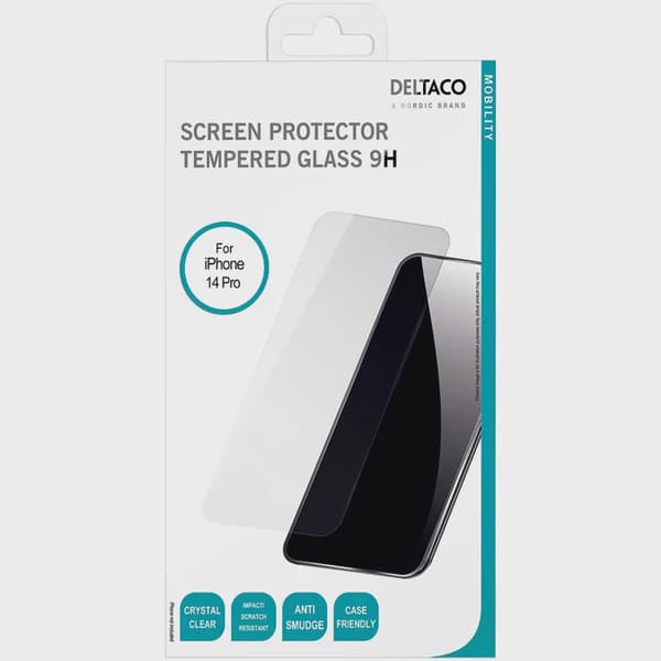 Deltaco Screen Protector for iPhone 14 Pro