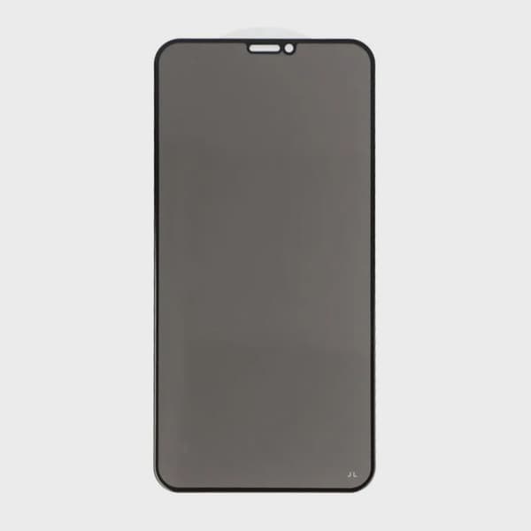 Screen Protector Privacy Tempered Glass iPhone 11/XR - Black (eco-friendly)
