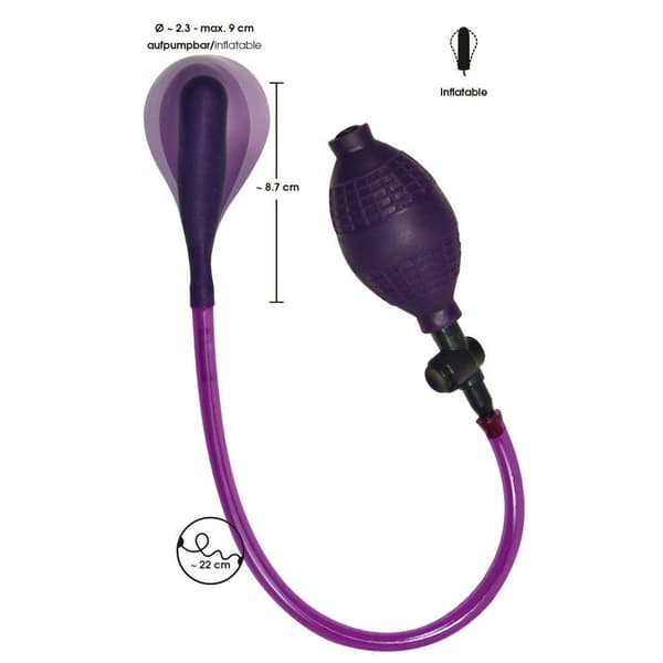 Bad Kitty Uppblåsbar Anal-Plug
