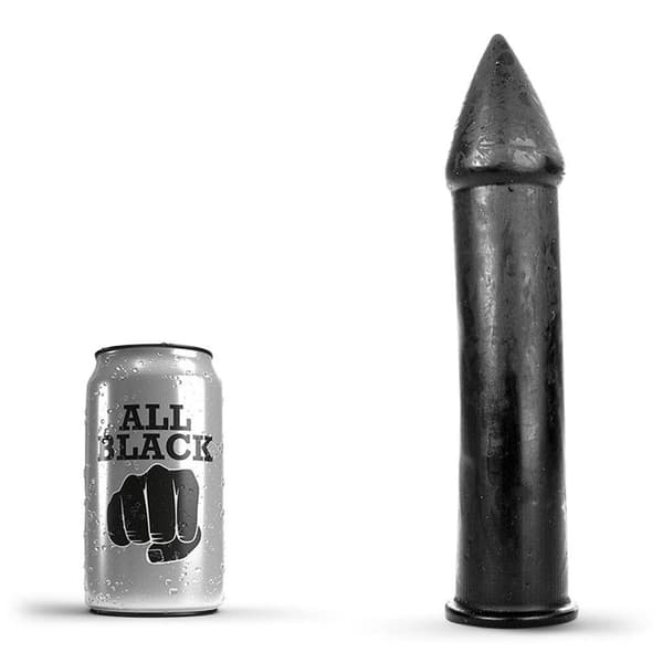 All Black 9 – Spetsig Dildo