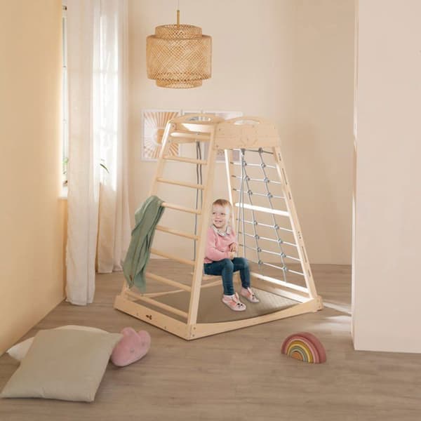 Träleksakstorn - ROBA - ROBA - gunga & klätterrep - från 2 år