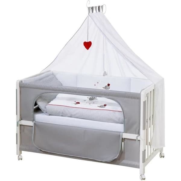 Lit Cododo Complet - ROBA - Adam och Eule - 60x120 cm - Vit