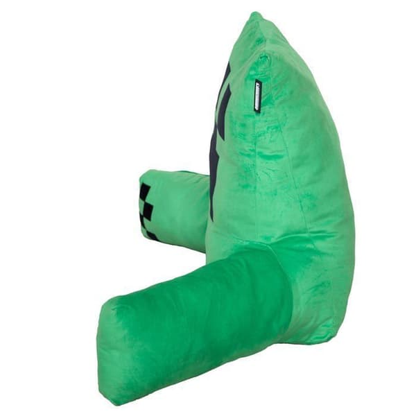 Coussin för Avkoppling - ROBA - Minecraft Creeper - med Armstöd och Sidoficka - 60x30x60 cm