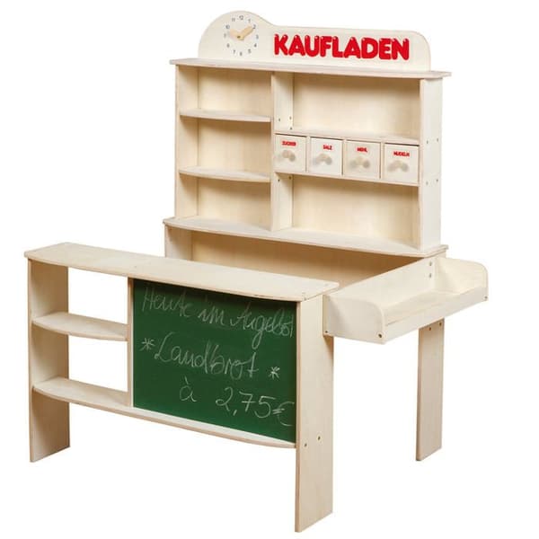 Imitationsleksaker - ROBA - Träbutik - Inkluderade tillbehör