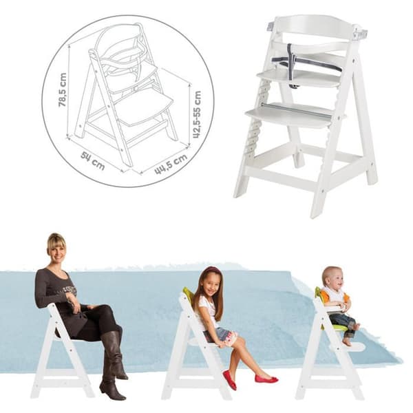 Höjning - ROBA - Sit Up FUN - Vit - Grå - Evolutiv