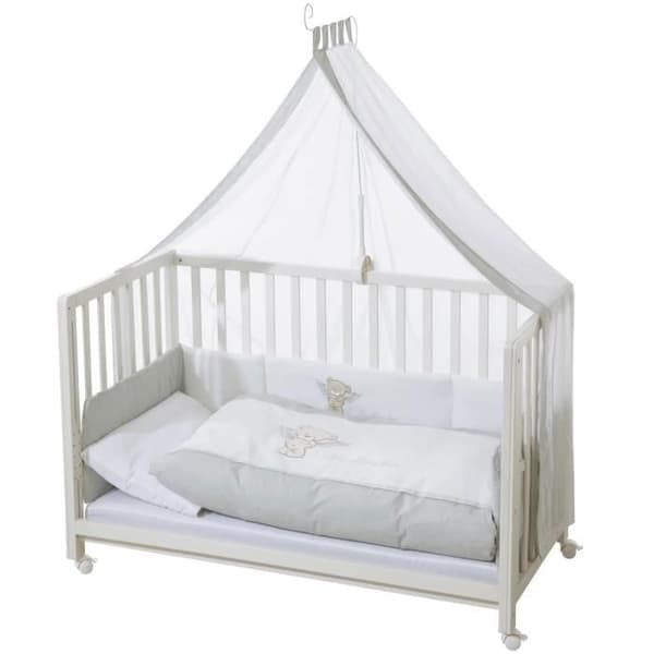ROBA Lit Cododo Complet "Heartbreaker" 60x120 cm med 4 hjul med bromsar