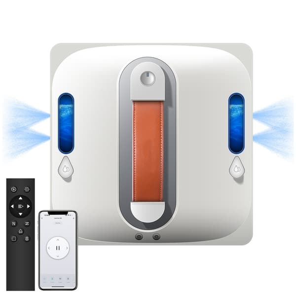 Fönsterputsrobot - S11 - 4-vägs spray - Glasdetektering - Bluetooth-kontroll