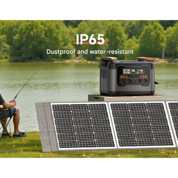 200 Watt bærbart solpanel til bærbar strømstation, foldbart solpanel 200W, til solgenerator udendørs campinghave (200W)