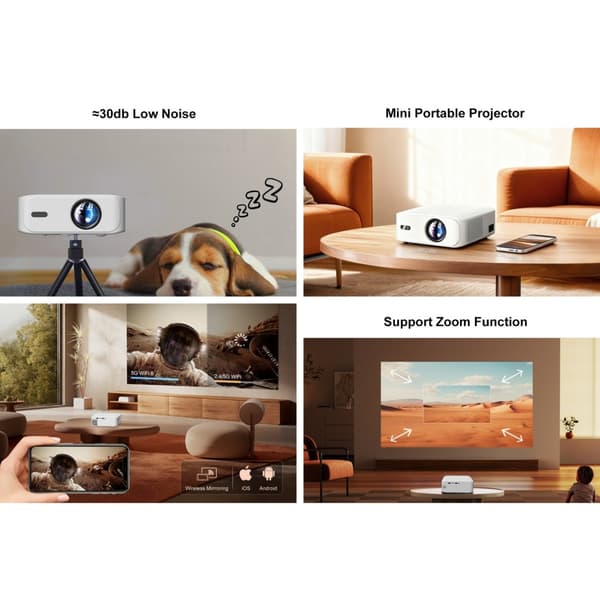 Touyinger L9W Ultra Projektor Android 11, 2+32GB