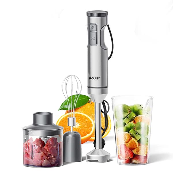 Håndholdt mixer, blender, 1000W, 304 rustfrit stål