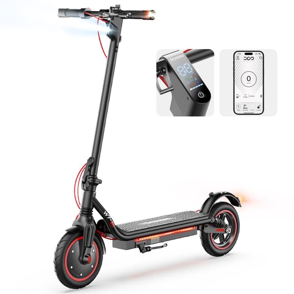 iScooter W7 650W Elscooter, 8,5" däck, 37 km max räckvidd, E-ABS dubbelbroms