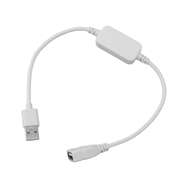 Smart IP44 Bluetooth USB enfärgad LED-listdimmerkontroll, trådlös 433MHz vit
