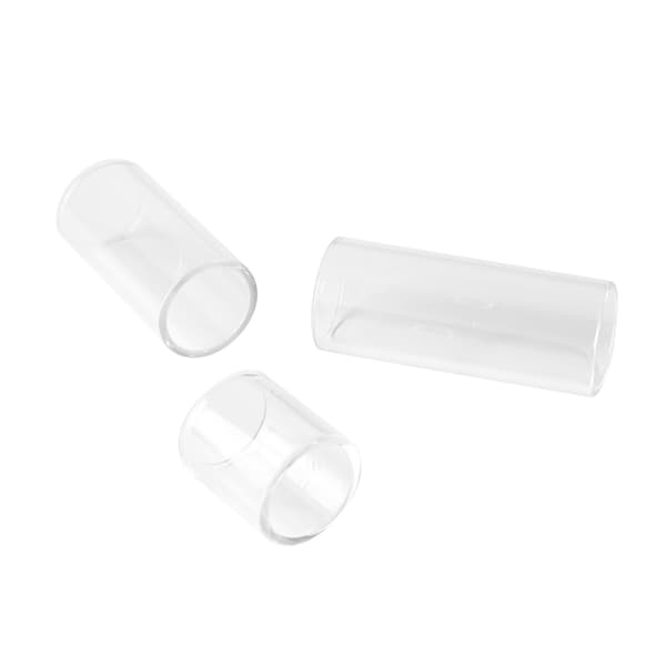 3-pack gitarrslide i glas Fingerslider Instrumenttillbehör för framträdande